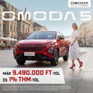 Már akár 1% THM-mel is elérhetők az OMODA és JAECOO modellek az Omoda Jaecoo Titánnál!