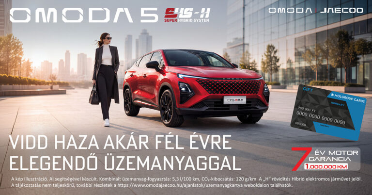 Nyílt hét az Omoda Jaecoo Titánnál – akár fél évre elegendő üzemanyag